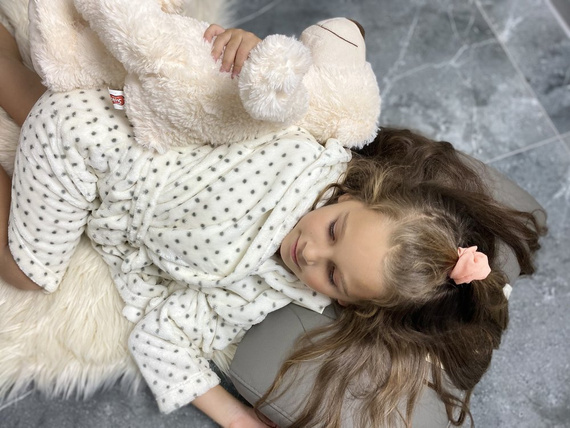 367 Детски халат Melanie Forex - екрю