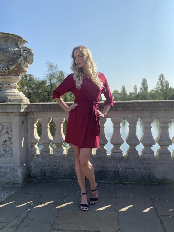 871 Visa Дамски халат Forex - бордо