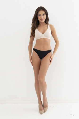 Sandra дамски стрингове Италианска мода - черен