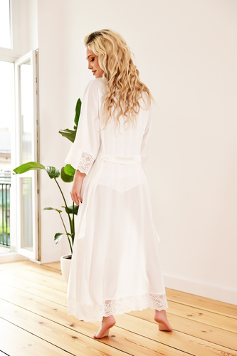 Суматра Дамски халат Kalimo - екрю