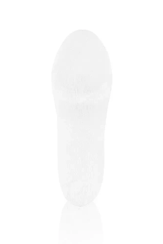 S150D Дълги чорапи от половин хавлия Италианска мода - бели