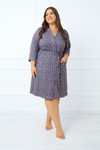 Дамски халат Tiana Италианска мода - печат