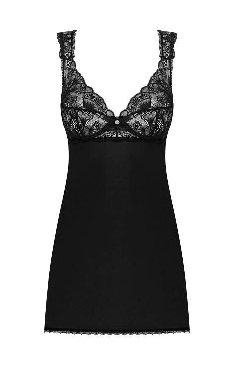 Donna Dream Babydoll Koszulka damska Obsessive - czarny