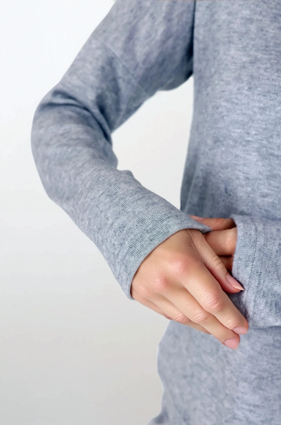 Comfort Zone дамски комплект Momenti Per Me сив