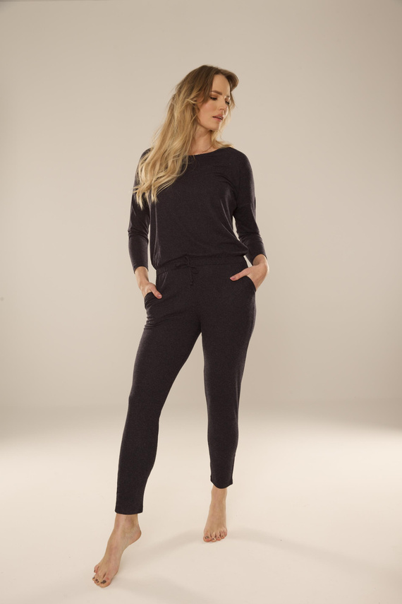 305 Paula Дамски пижамен костюм - тъмносин