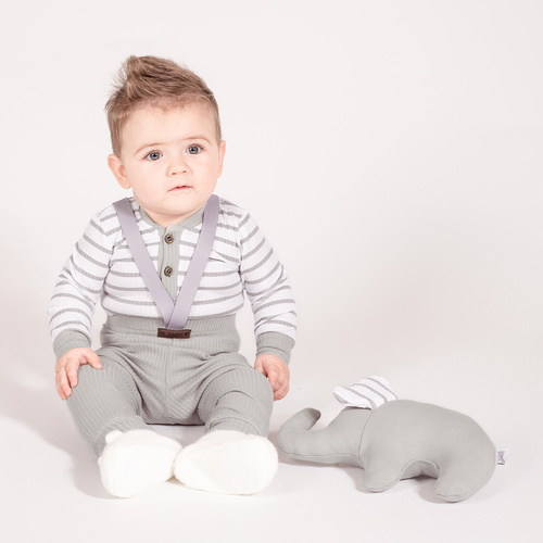 214016 Панталон "Муки" Никол - сив