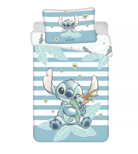 Jerry Fabrics Памучно спално бельо Lilo & Stitch Tropical Hugs 100x135 40x60