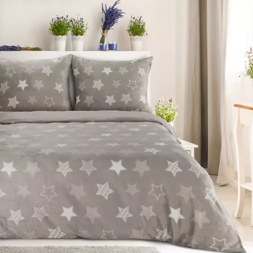 Спално бельо от велур Flano 4 звезди Eurofirany beige