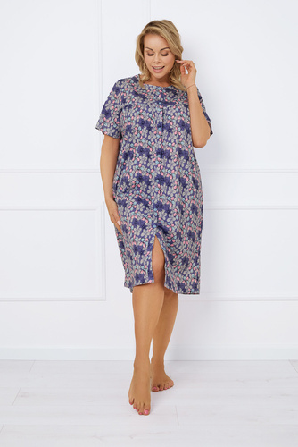 Нощница Bonaria, къс ръкав Италианска мода - принт