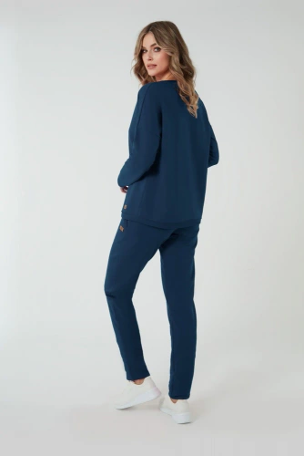 Дамски спортни панталони Stella, италиански модни дънки - удобни, стилни, без маншети