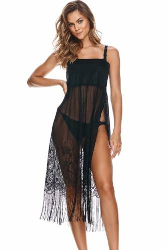 Сенегалско парео Lupoline - черно