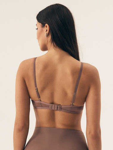 42581 Сутиен Push-up Necio Henderson - кафяв