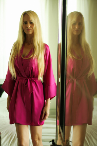 Дамски халат Panama Podomka Kalimo - фуксия