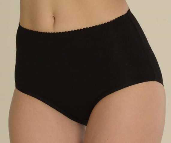 018 Sara Бикини с висока талия De lafense - черно