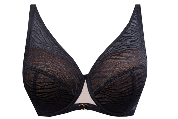 Сутиен Kamala с пълна чашка с подплънки Уникален черен