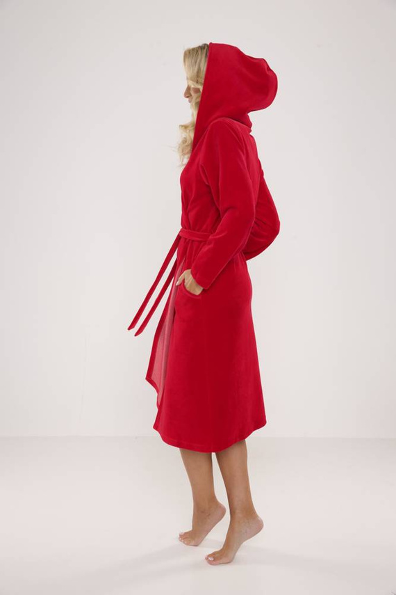 664 Дамски халат Lydie Forex - амарант