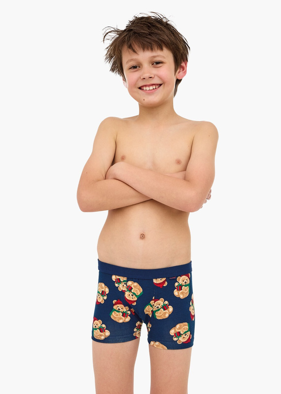 701/152 700/152 Памучни боксерки Teddy Cornette за момче - удобни и дишащи