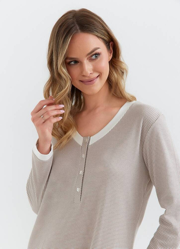 130 Нощница Cana Interlock - кафява