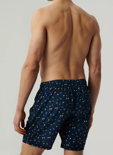 KMB-221 Мъжки бански гащета Atlantic - морско синьо