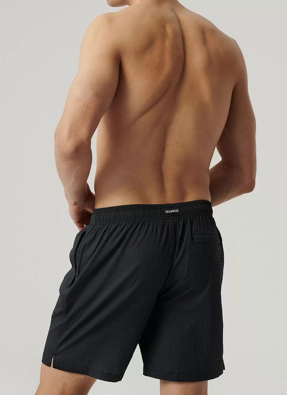 KMB-226 Мъжки бански гащи Atlantic - черни