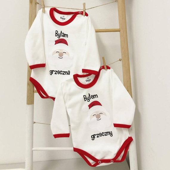 Боди с дълъг ръкав "Бях добър" Oscar Kids