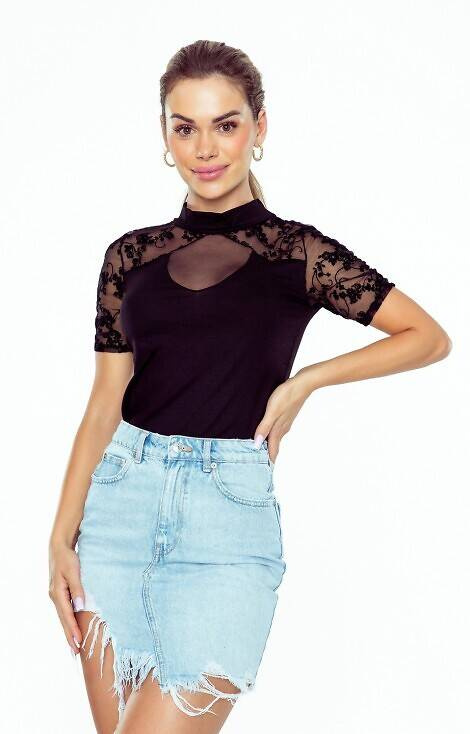 Дамска блуза Rubina Eldar - черна