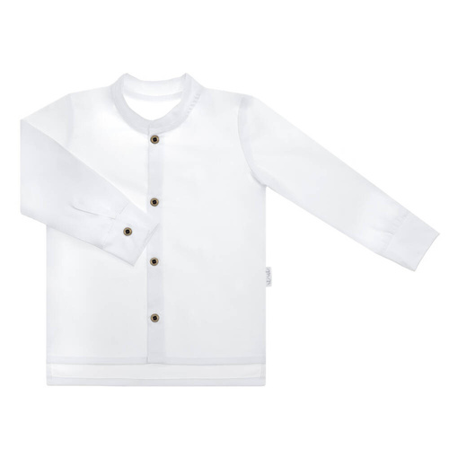 169512 Блуза за момче с дълъг ръкав "Magic of Christmas" Nicol - бяла