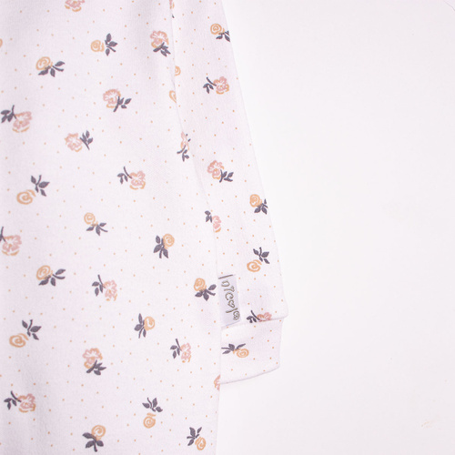 220031 Бебешки гащеризон Nicol памук 100% цветя с крачета