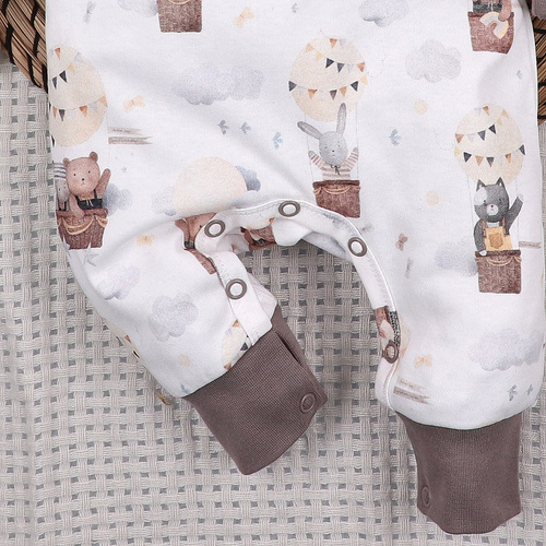 Бебешки ромпер Nini 100% био памук без крачоли – Полша