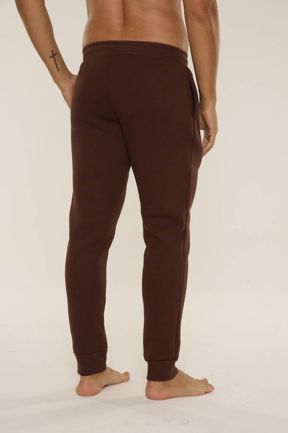 813 Indigo Мъжки спортен костюм от De Lafense - шоколад