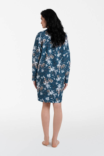 Nikjana дамска туника с дълъг ръкав Италианска мода - принт 