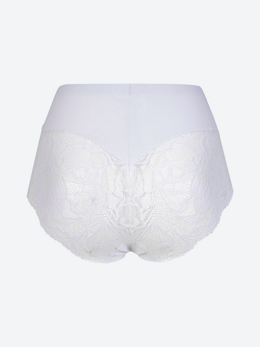 Leila Figi – klasyczne, komfortowe, z kobiecym wykończeniem Spiman biały