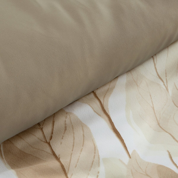 Спално бельо Dafne Design 91 с цветя двулицево меко с цип