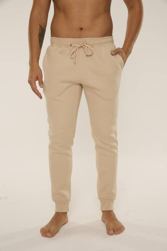 813 Indigo Мъжки спортен костюм от De Lafense - пясъчен