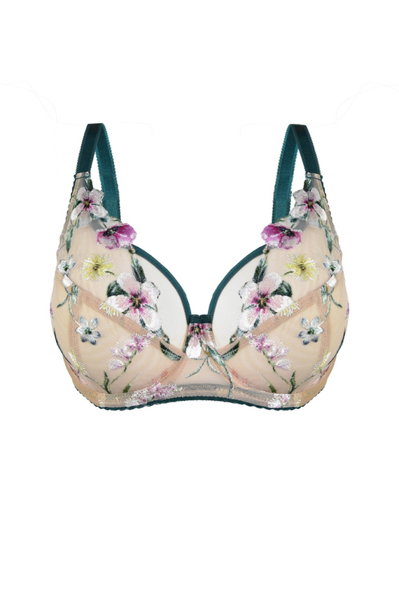 19224 Мек сутиен Garden Plunge Milano - зелен