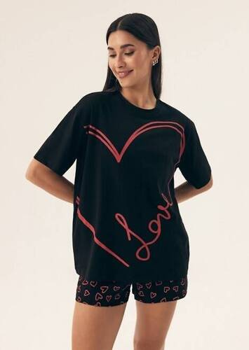 42655 Дамска пижама Necesito Henderson - черна