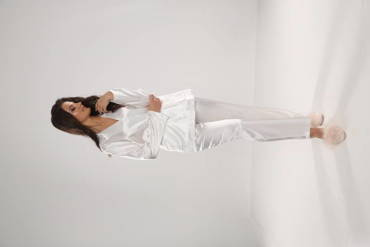 934 Дамска пижама Classic Forex - перла/перла