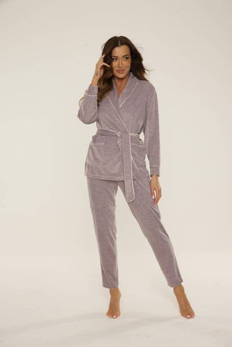 837 Комплект анцуг Macarena De Lafense - бежов меланж 