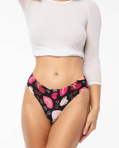 Дамски бикини Kiss Me Simple Brasil Julimex - черни