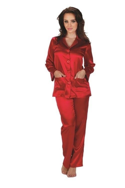 934 Classic Forex дамска пижама - червена