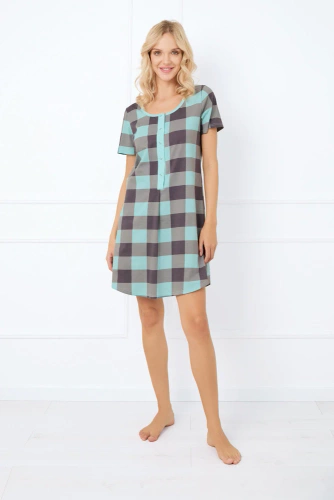 Нощница и кърмаческа рокля Sandra, къс ръкав Италианска мода