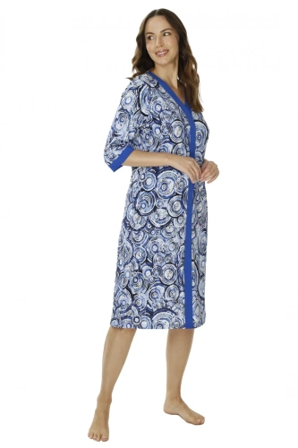 86671 Нощница Irene Seagull, синя щампа