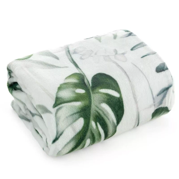 Кувертюра Ellen Blanket оставя еврозавеси бели