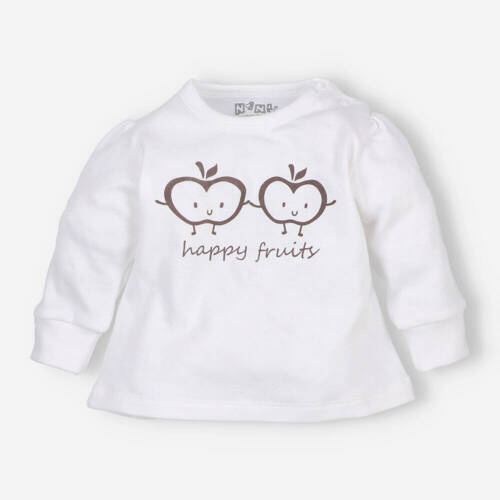 ABN-5301/ECR Блуза от органичен памук Happy Apples Nini екрю