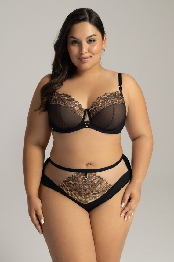 2143/B Дамски слипове AVA - черни