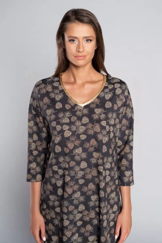 3/4 дамска риза Pinnia Italia Fashion - принт 