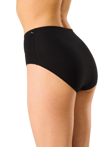 Дамски слип Key LPF 006 черен - бамбук, елегантен, в кутия