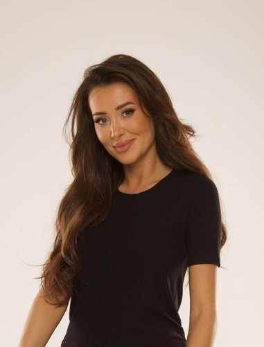 699 Freya Дамска рокля De Lafense - черна