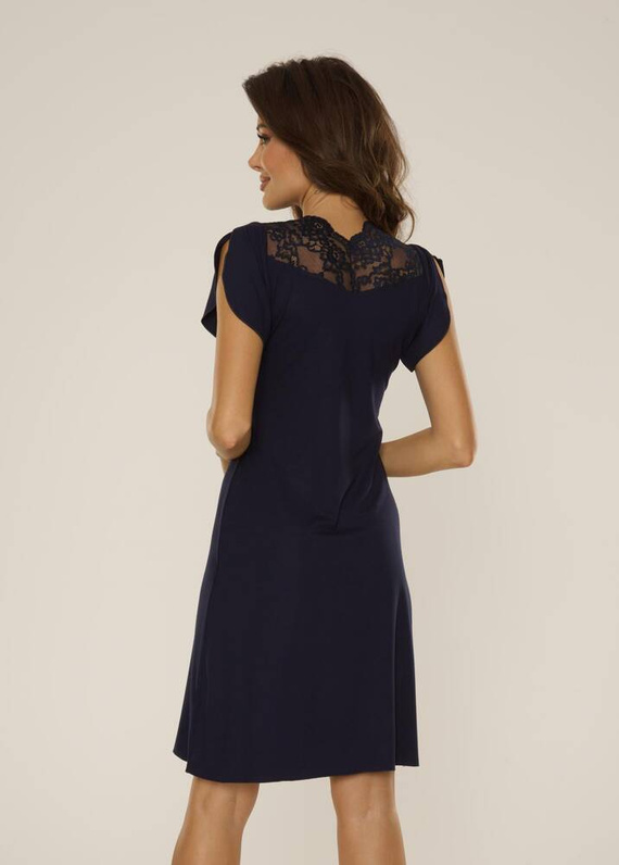 754 Нощница Lilian De Lafense - тъмносиня 