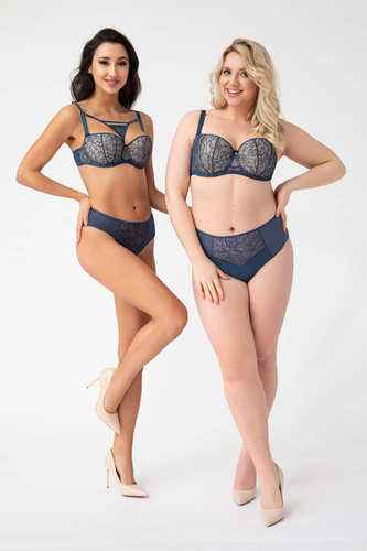 Gorsenia K 737 Trish сутиен тип балконет син